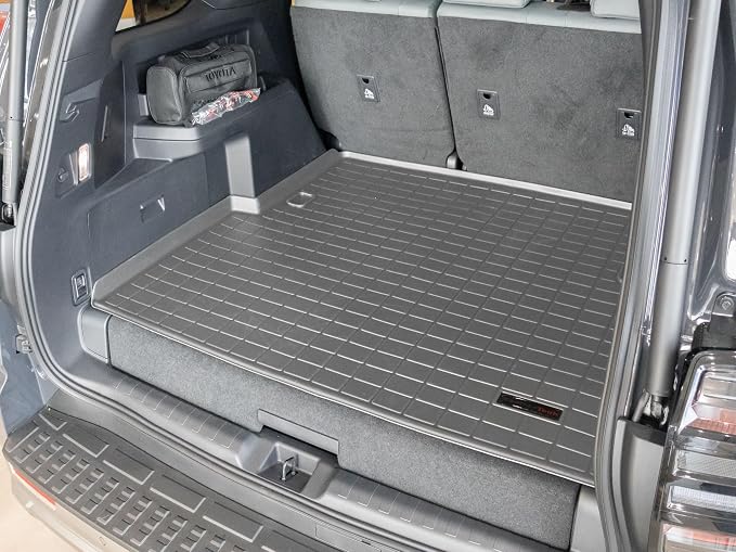 WeatherTech Cargo Trunk Liner for Toyota 4Runner Hybrid, Behind 2nd Row (421831), Grey
