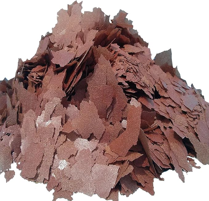 Aquatic Foods Inc. Bloodworm Flakes, High Protein Bloodworm Flakes for Discus, Cichlids, Tetras, Guppies, Live Bearers, All Community Tropical Fish - Premium AF Flakes - 2-lbs