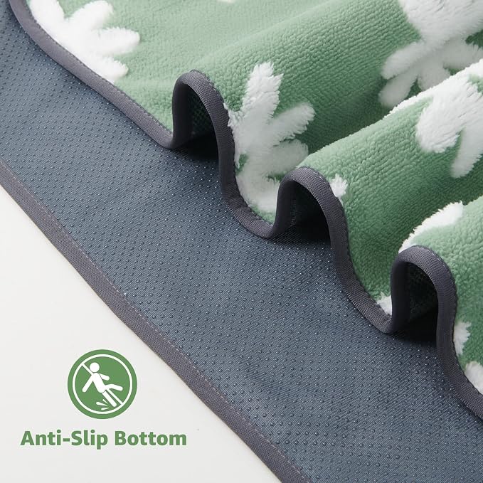 LOOBANI Washable Puppy Pads, Reusable Dog Pee Mat 36"x41", 2 Pack | Super Absorbent, Waterproof, Leakproof, Non-Slip, Soft For Playpen, Crate, Potty Training, Floors