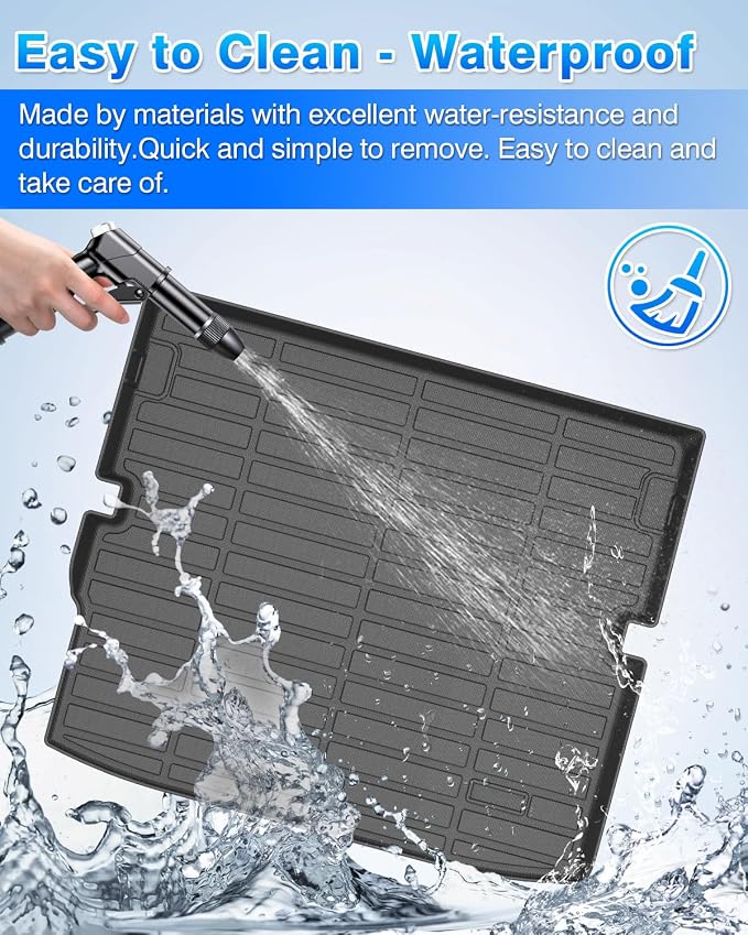 Cartist Cargo Liner for Mitsubishi Outlander PHEV 2023 2024 2025 2026, All Weather Cargo Mat for Outlander Accessories, Heavy Duty Car Mats, Car Accessories