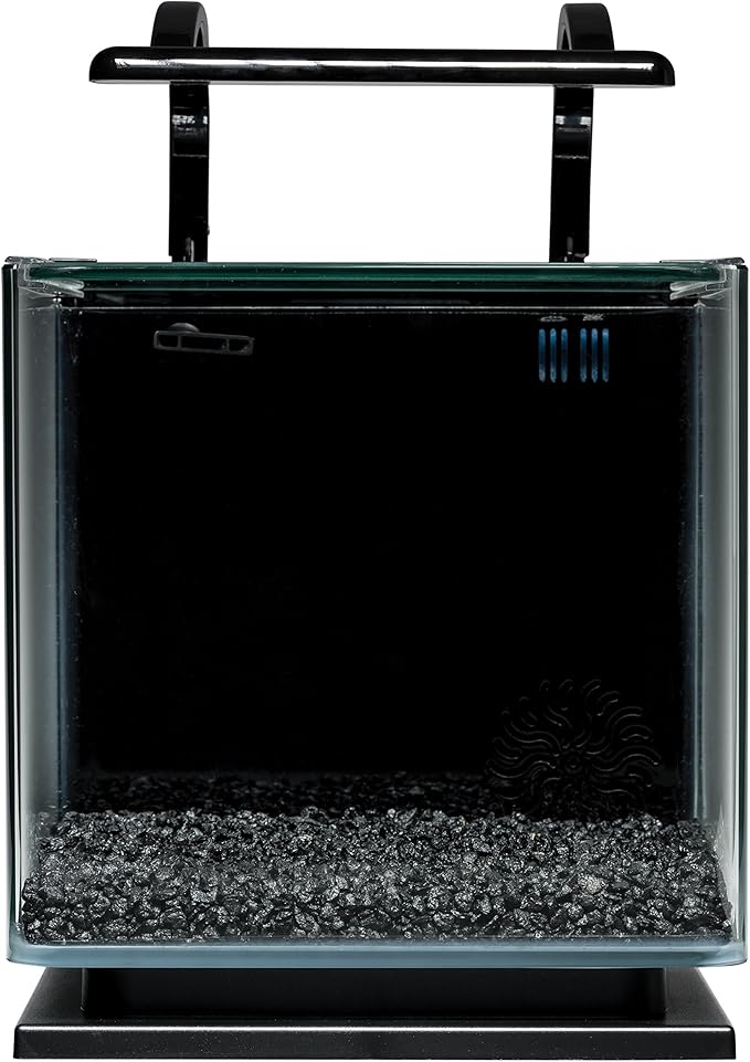 Marineland Contour 3 Aquarium Kit 3 Gallons, Rounded Glass Corners, Includes LED Lighting