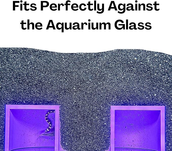 Betta Underground Tunnel Hideout Cave | Aquarium Hide for Small Fish and Shrimp | Viewing Betta Fish Rest Hammock Enrichment Toy | Betta Fish Tank Accessories Decorations Toys Decor (Purple)
