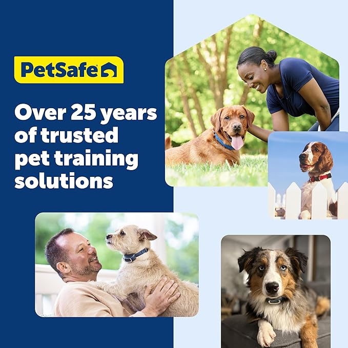 PetSafe Pro Dog Trainer with Remote and Add-A-Dog Collar Waterproof Training Collar 1000 ft Range Tone, Vibration and 19 Levels of Static Sleek, Low-Profile Design