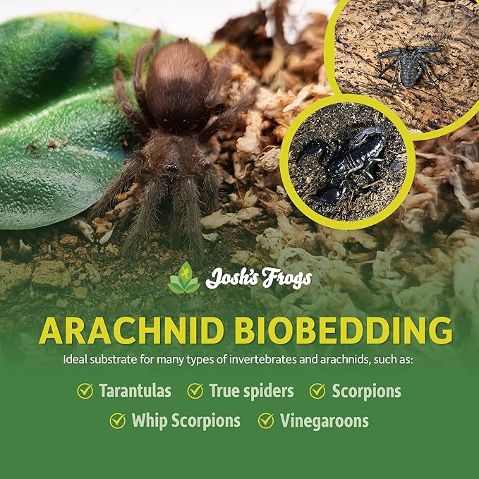 Josh's Frogs Arachnid BioBedding Bioactive Substrate (2 Quart)