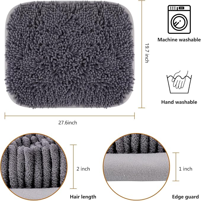 Rundik Snuffle Mat for Dogs, Interactive Puzzle Toys Feeding Games for Pets | 20'' x 28'' Sniff Mat for Boredom Helps Slow Eating and Keep Busy Encourages Natural Foraging Skills Stress Relief