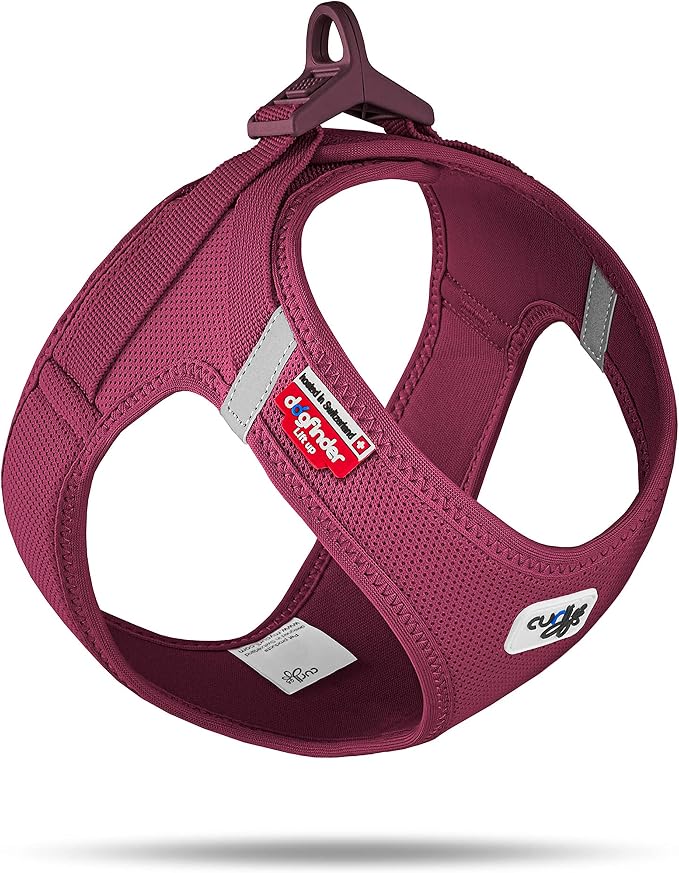 curli Vest Harness Clasp Air-Mesh Dog Harness (Safe Dog Accessories, no Pressure Points, Improved fit, Harness with curli Clasp Buckle)