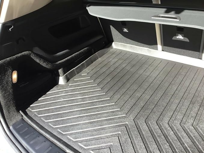 Cargo Liner - Trunk Mat for Mercedes-Benz GLB-Class 2020-2026 – Weather-Resistant Trunk Mats for Cars with Raised Lip – Non-Slip Car Trunk Mat Rubber – Laser Pre-Cut Design
