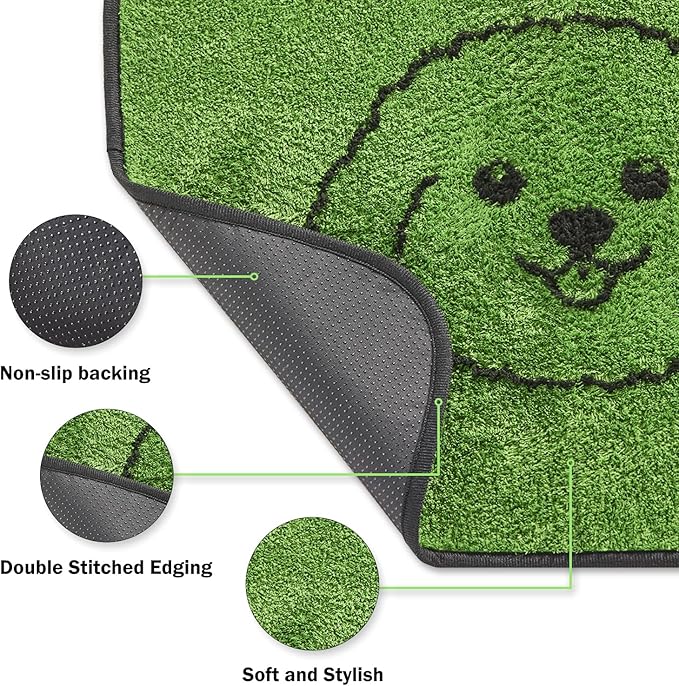 Reusable Puppy Pads , Washable Pee Pads for Dogs 48" x 30" 2 Pack | Super Absorbent & Leakproof Potty Training Pads, Plush Grass-Look With Non-Slip Backing For Crates, Playpens & Small Pets