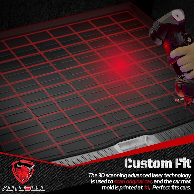 Cargo Liner Compatible with 2016-2022 Mercedes Benz GLC Cargo Mat，All Weather Protection Trunk Liner Rear Trunk mat，Black