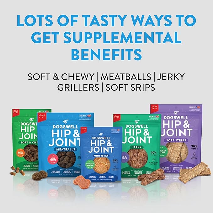 Dogswell Hip & Joint Beef Recipe Meatballs, 14 oz.