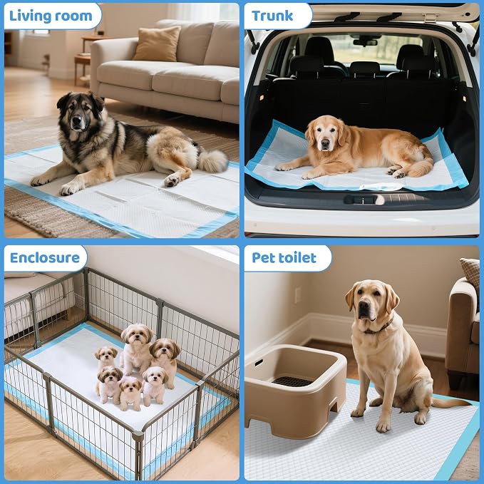 Gimars 31''x55'' Extra Large pet Disposable Pads, Dog Training Pads 40 Counts