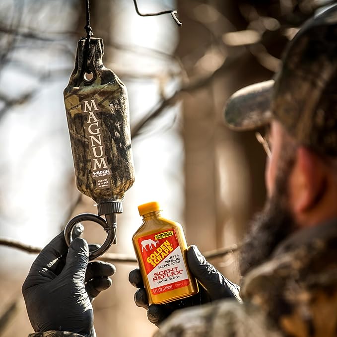Wildlife Research Center Golden Scrape Scent Deer Attractant Lure for Whitetail Deer Hunting