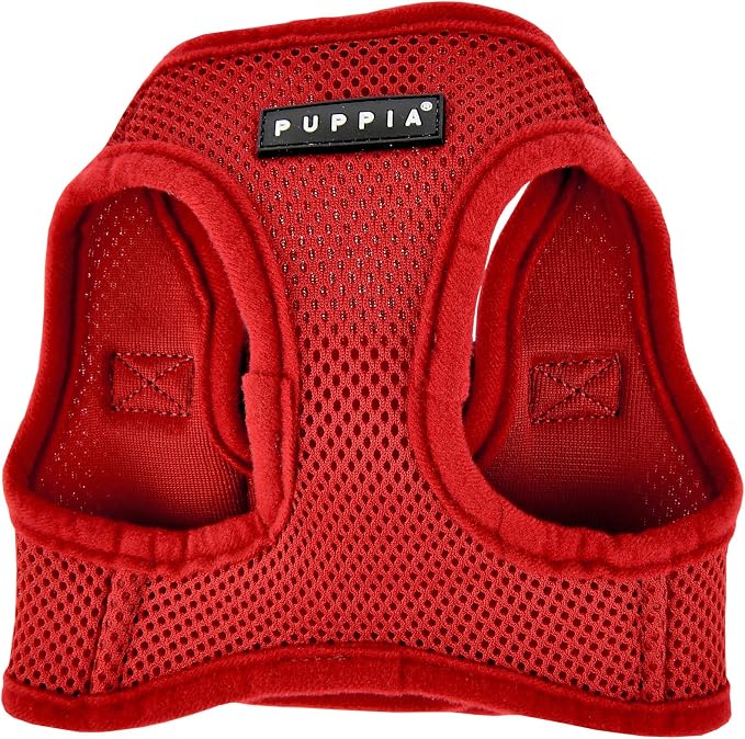 PUPPIA International PUAH305WNMD Soft Harness B Vest, Medium, Wine