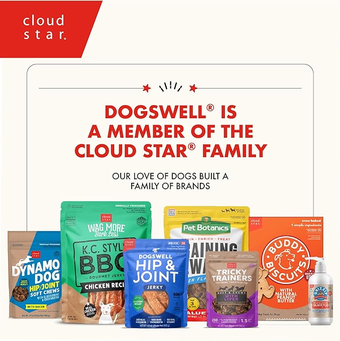 Dogswell Immunity & Defense, Flaxseed Oil, Turmeric, Vitamin E & A, Healthy Aging, Chicken Jerky, 24 oz. Bag