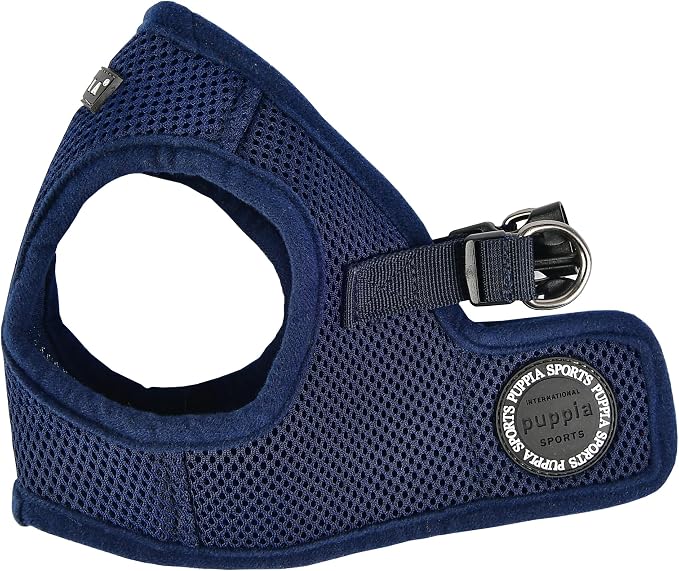 PUPPIA International PUAH305NYXXL Soft Harness B Vest, XX-Large, Navy