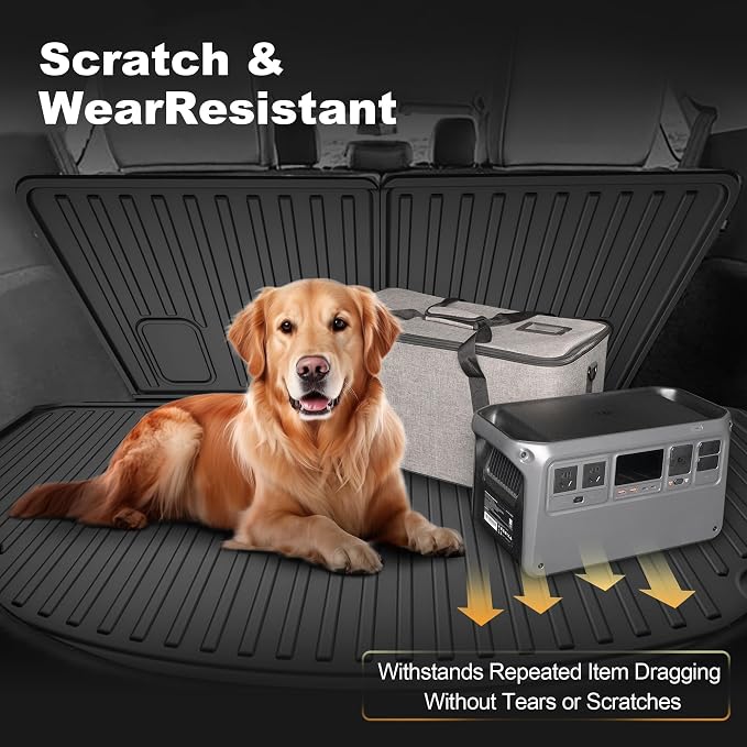 for 2016-2023 CX-9 Cargo Liner | Aomsazto Custom Fit Cargo Liner for Mazda CX9 2016-2020 2021 2022 2023 Trunk Liner Trunk Cargo Mat CX9 Accessories