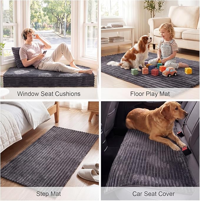 FUANGUI Waterproof Couch Cover for Dogs, Washable Pet Couch Covers for Sofa | Soft Cat Dog Bed Cover Non-Slip Couch Covers for 3 Cushion Couch Sofa Pet Friendly