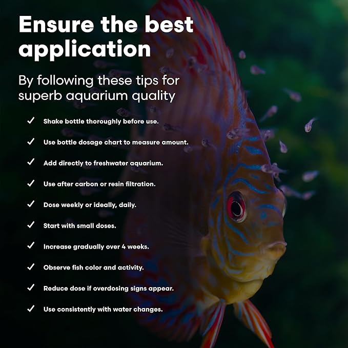 Brightwell Aquatics DiscusCōde Trace and Minor Element Supplement Supports Coloration Nerve Function Overall Health in Discus and Amazonian Freshwater Fish, 2L