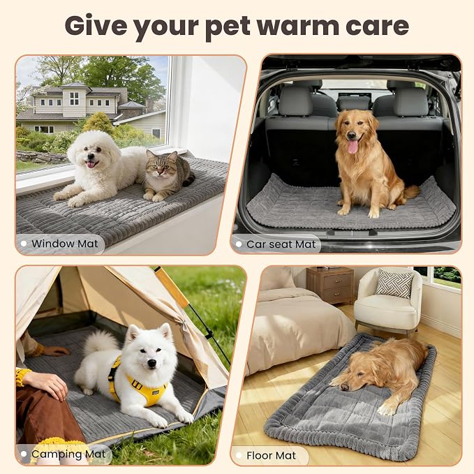 Couch Cover for Dogs Washable, Non-Slip Pet Couch Covers for Sofa, Fuzzy Dog Couch Cover Blanket, Thick, Soft, Plush Couch Cushion Covers for Sofa Protector (Dark Gray, 27.6" x 59"/70 x 150cm)