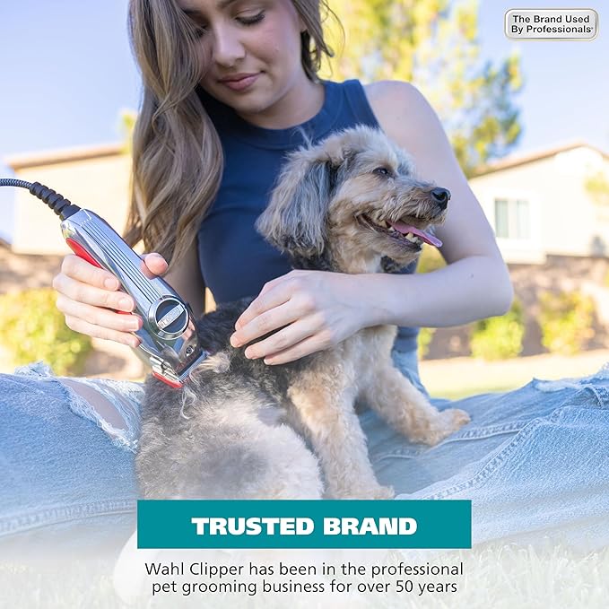 Wahl USA Extra Gentle Hypoallergenic Dog Shampoo – Plant Based for Sensitive Skin - pH Balanced, Alcohol Free, Paraben Free, PEG-80 Free Formula - Fragrance and Dye Free, 24 Oz – Model 3025811