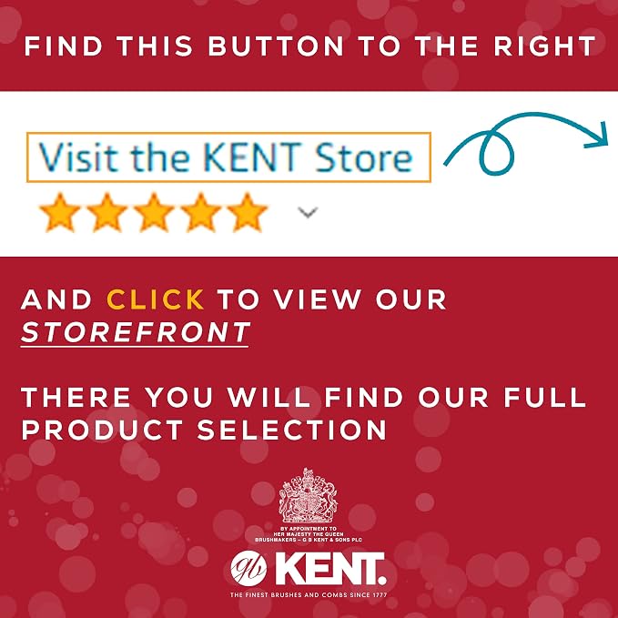 Kent 9T Tortoise Fine and Wide Tooth Detangler Hair Comb - Large Handmade and Saw-Cut Dressing Comb -for Wet and Dry, Hair Comb for Women and Durable Grooming Comb for Men, Made in England