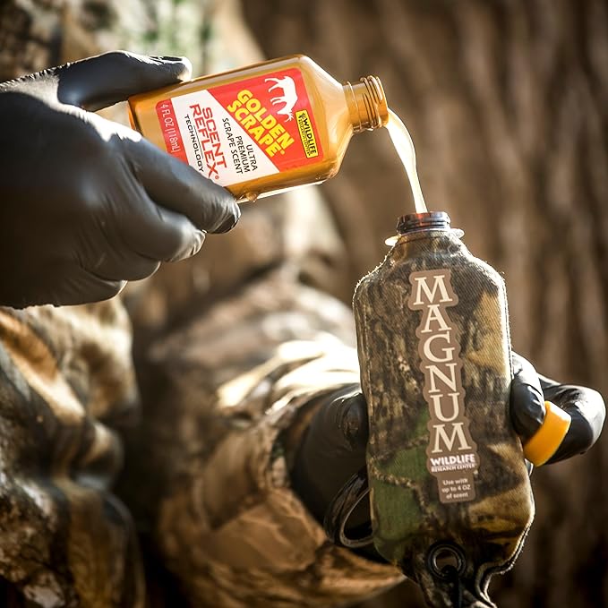 Wildlife Research Center Golden Scrape Scent Deer Attractant Lure for Whitetail Deer Hunting