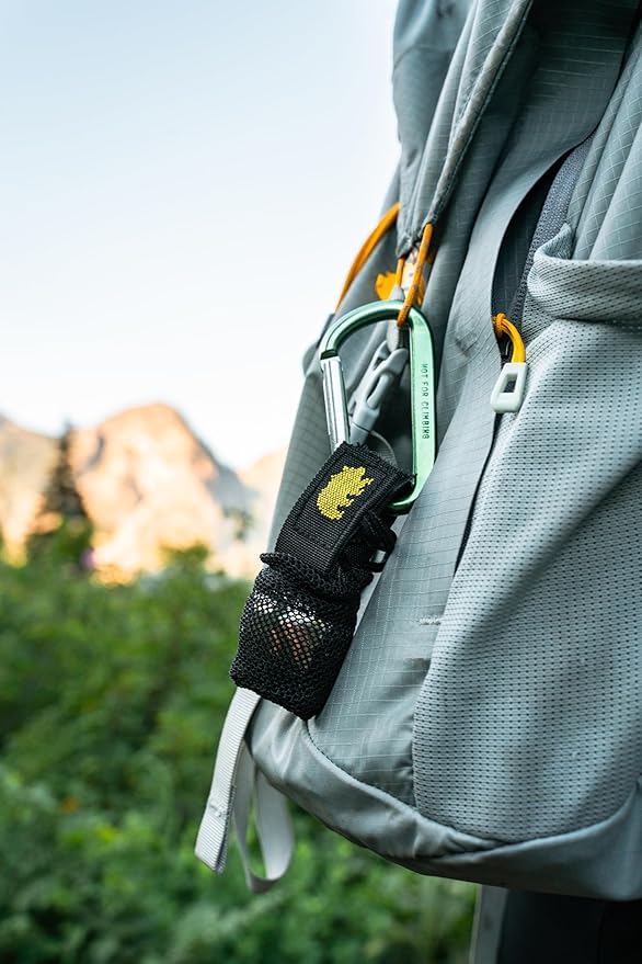 Coghlan's Magnetic Bear Bell with Silencer - Hiking Safety Gear for Wildlife Alert - Blue