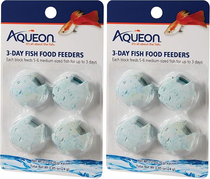 Aqueon Vacation Feeders 3 Day - 4 Count (Pack of 2)