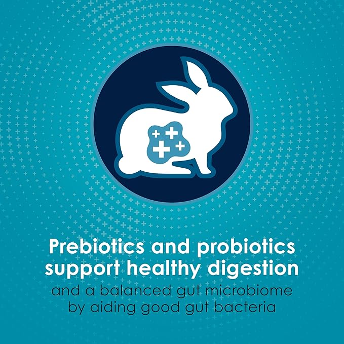 Kaytee Forti-Diet Pro Health Nourish+Protect Adult Rabbit Food, Comprehensive Nutrition Backed by Science, Digestive Health, Immune Support, 20 pounds