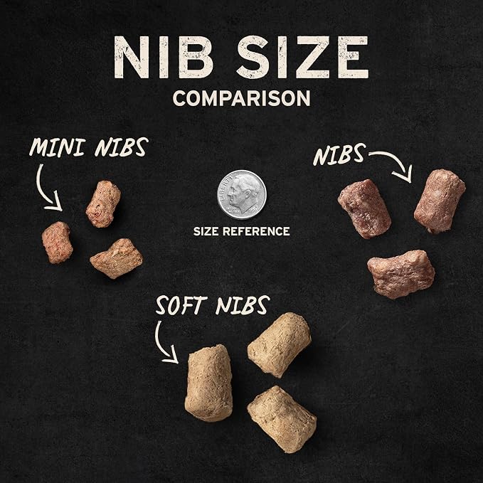 Vital Essentials Freeze Dried Dog Food, Raw Rabbit Crunchy Mini Nibs | Complete Meal or Topper | 96% Rabbit, Organs & Bone | Limited Ingredient, High Protein, Grain Free Dry Dog Food | 14 oz Bag
