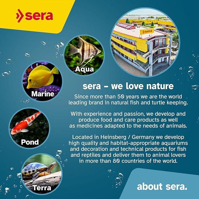 sera Discus ImmunPro Nature 4 oz. | Complete Growth Food for Discus Fish | with Probiotics & Astaxanthin | No Dyes & Preservatives Consisting of Soft Granules | Supports Immune System