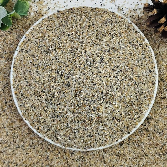 YISZM 20lbs Aquarium Gravel, 1/16"(0.6-1.2mm) Natural River Rocks Succulent Cactus Pea Gravel for Plants, Fish Tank, Decorative Pebbles for Gardening, Flower Pots, Vase Fillers, Landscaping