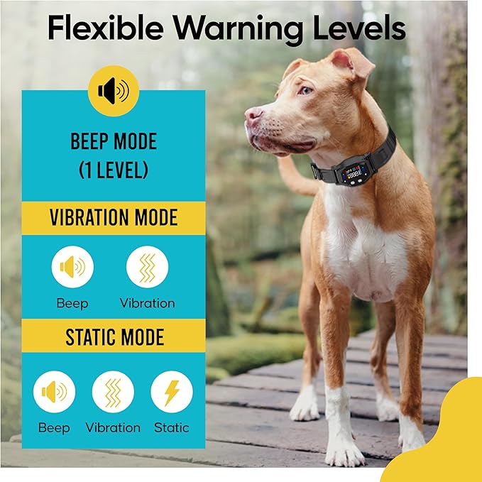 F850 Outdoor GPS Wireless Dog Fence System with Collar, Invisible Boundary Training, Rechargeable and Portable