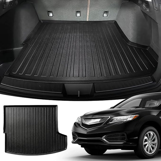 Premium Cargo Liner for Acura RDX 2019-2025, 2026-100% Protection - Custom Fit Car Trunk Mat - All-Season Black Cargo Mat - 3D Shaped Laser Measured Trunk Liners for Acura RDX