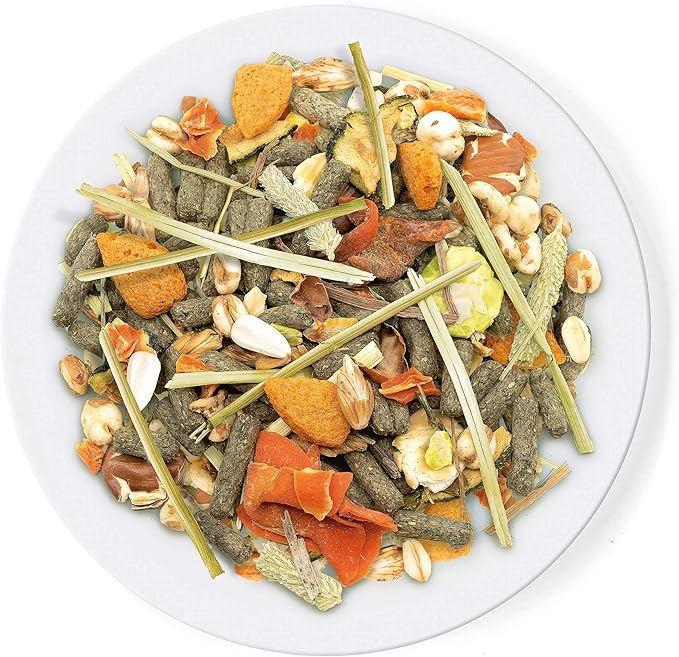 Witte Molen Pure Rabbit Food Seed Mixture Carrot, Celery, Timothy Hay and Varied Gourmet Muesli Dry Food, 4.4 lbs, (Mini Rex, Lionhead Rabbit, English Lop, Dutch Rabbit) (13.2 lbs 3 Pack)