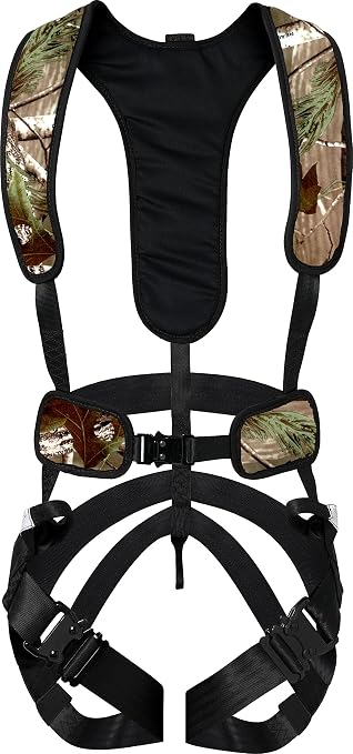 Hunter Safety System X-1 Bow-Hunter Harness for Tree-Stand Hunting, Lightweight Comfortable Safe All-Season Great Mobility, 2X-Large/3X-Large, Camo