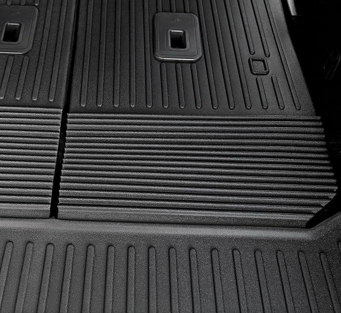 Cargo Mat with Backrest Mats and Sub-Trunk Mat for 2022-2025 2026 Nissan Pathfinder 7/8 Seats Accessories, All-Weather Cargo Liner Car Mat(for Nissan Pathfinder | 2022-2026)