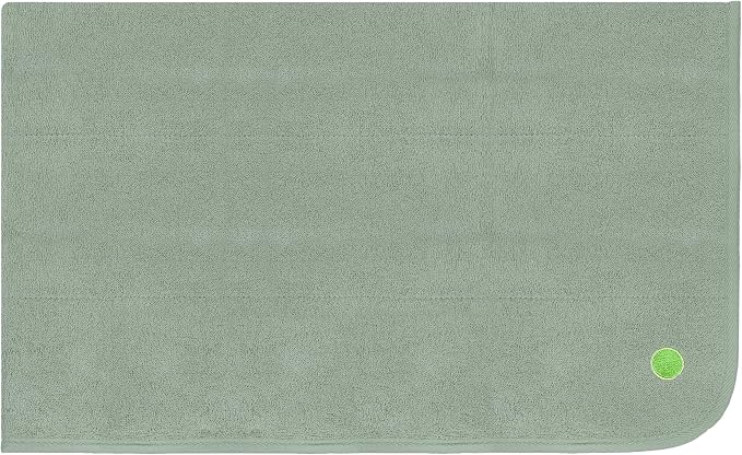 PeapodMats Bedwetting Waterproof Bed Mat, Reusable 3x5 Sage | Washable reusable bed mat for bedwetting, incontinence, kids, adults, pets, and mattress protection.
