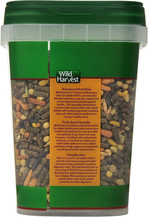 Wild Harvest Wild Harvest Advanced Nutrition Diet for Rabbits, 4.5-Pound (WH-83544)