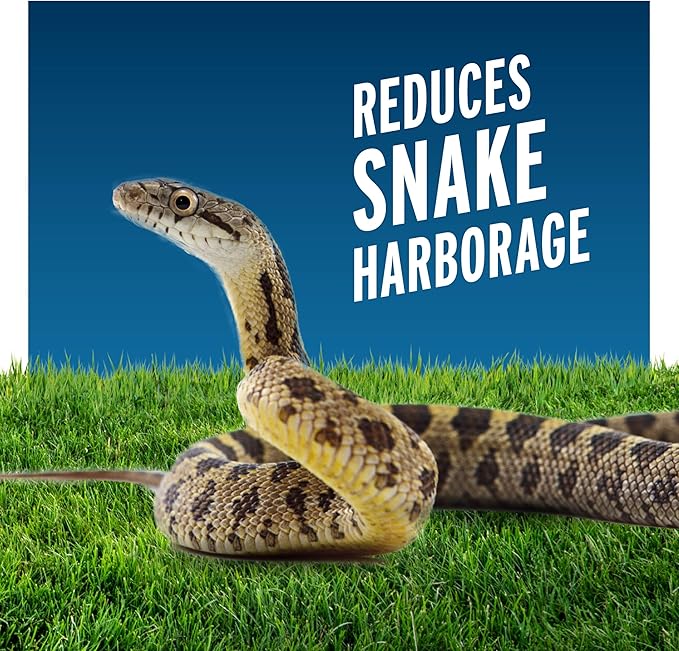 Liquid Fence Snake Repellent Granules, Safe Around Kids and Pets When Used & Stored as Directed, Keep Snakes Out of Garden, Patio and Backyard, 2 lb
