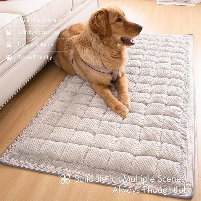 Couch Cover for Sofa, Sectional Couch Cover for Dogs, Sofa Cover Washable, Cushion Cover Blanket Pad Bed Mat for Pets, Chenille Furniture Protector, Grey, 27.6x59in