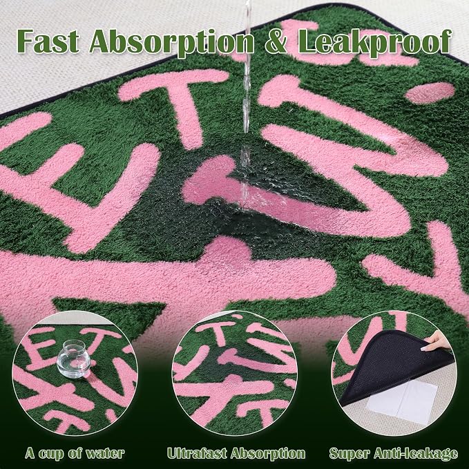 Reusable Puppy Pads , Washable Pee Pads for Dogs 23" x 36" 2 Pack | Super Absorbent & Leakproof Potty Training Pads, Plush Grass-Look With Non-Slip Backing For Crates, Playpens & Small Pets