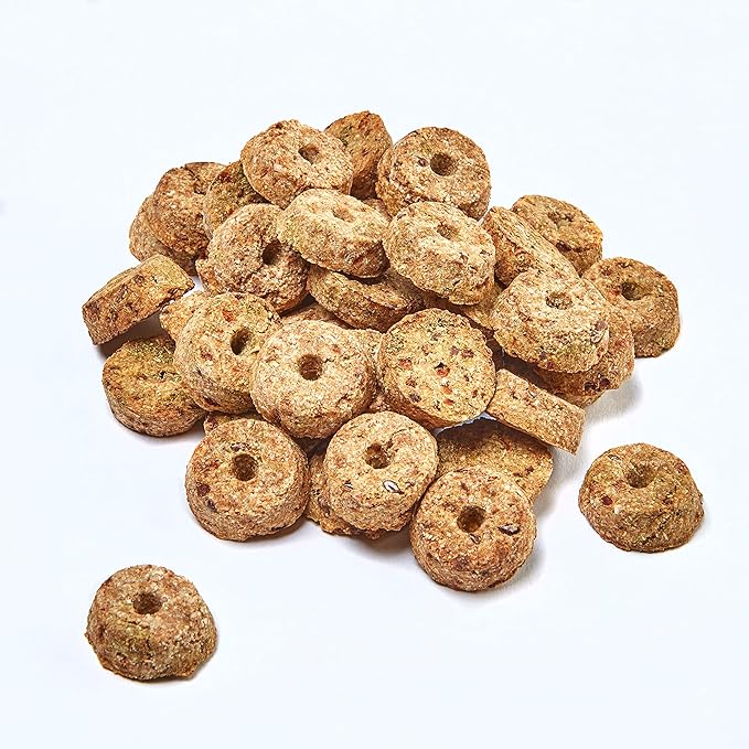 Kaytee Timothy Biscuits Baked Treat for Pet Guinea Pigs, Rabbits & Other Small Animals, Carrot, 4 oz (Pack of 2)