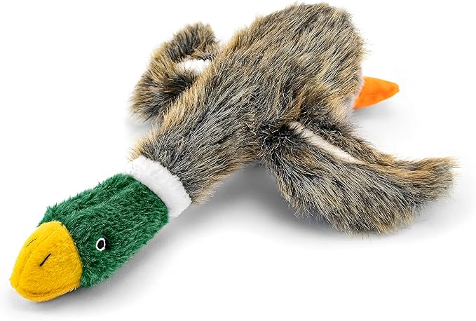 Ruffin' It Woodlands Mallard Stuffed Plush Dog Toy, Large
