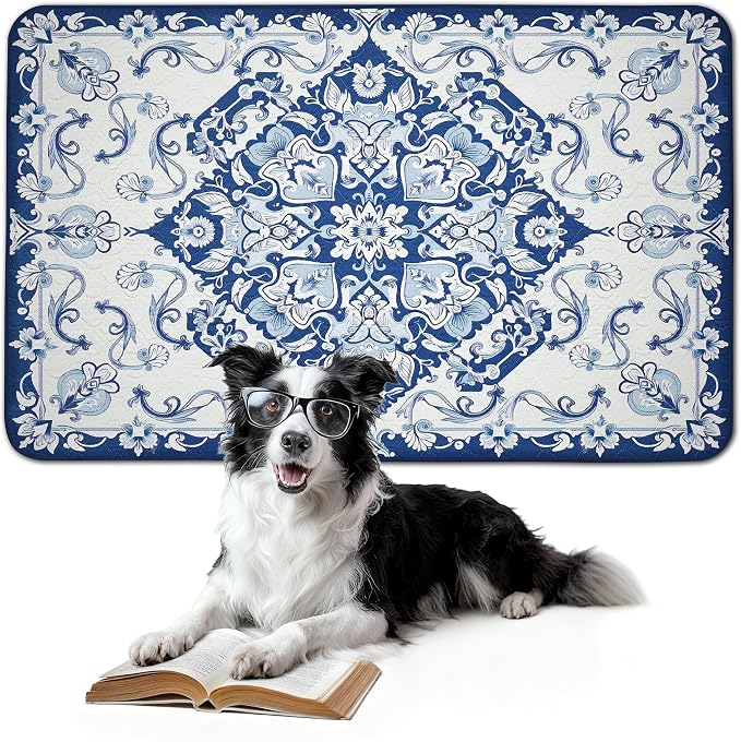 FXW Washable Pee Pads for Dogs, Super Absorbent, 39" x 63", 1 Pack | Machine washable, Non-slip backing, Fits 24"H 6-Panel FXW Rollick/Homeplus Playpens