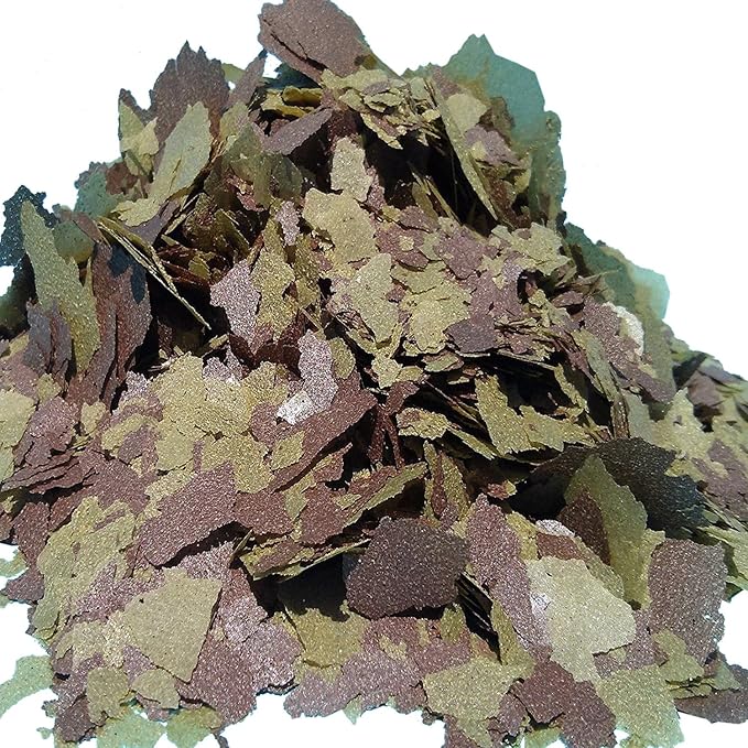 Aquatic Foods Inc. Flakes - 45% California Blackworm & 20% Spirulina Flake Mix for Discus, Cichlids, Tetras, Guppies, Live Bearers, Pond Fish, All Community Tropical Fish Premium AF Flakes - 2-lbs