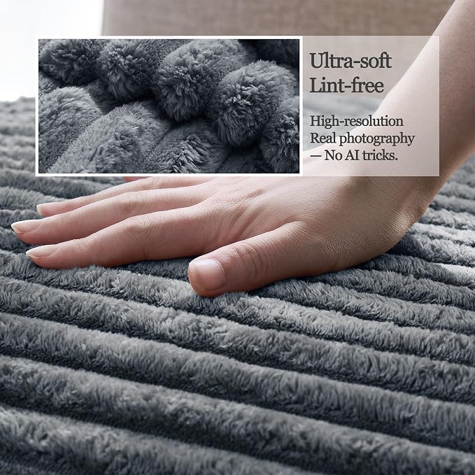 Waterproof Dual Non-Slip Couch Cover for Dogs, Fuzzy Soft Pet Couch Covers for 2 Cushion Sofa loveseat, Pet Friendly Soft Dog Bed Covers Sofa Cover Washable (Titanium Gray, 33" x 62" 1 Pack)