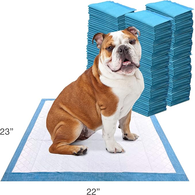 Four Paws Wee-Wee Odor Control Dog Pee Pads with Febreze Freshness | 150 count, spring fresh scent, neutralizes ammonia odors, pee pads for dogs & puppies, dog housebreaking, 22" x 23"