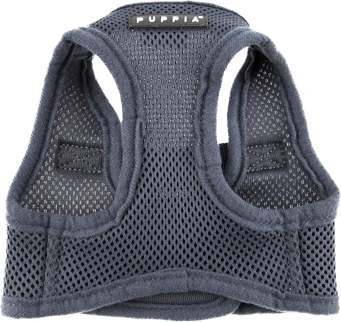 PUPPIA International Soft Vest Harness, X-Small, Grey