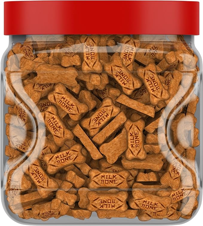 Milk-Bone Soft & Chewy Mini’s Dog Treats, Made with Real Chicken, 18 Ounce Canister
